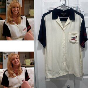 Rare Vintage 90s Bowling Cruise Line Shirt As Seen On Phoebe Buffay In Friends
